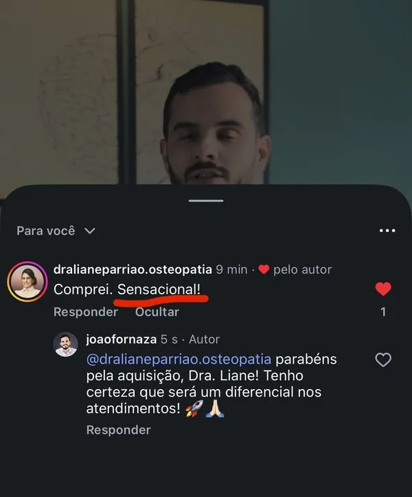 Depoimento sobre o DorMap